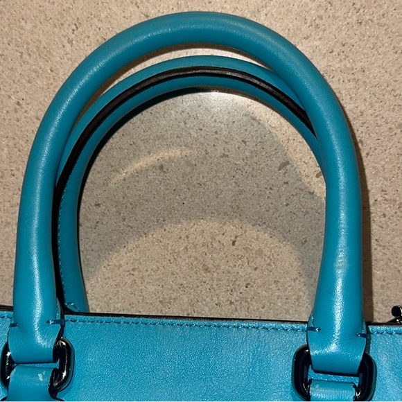 Coach Legacy Perforated Mini Tanner Bag - Blue - Picture 11 of 11